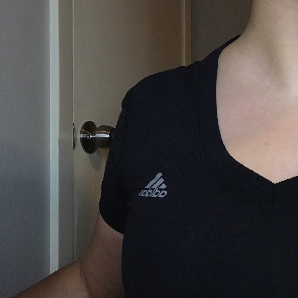 Adidas ‘Climalite’ V-Neck Shirt